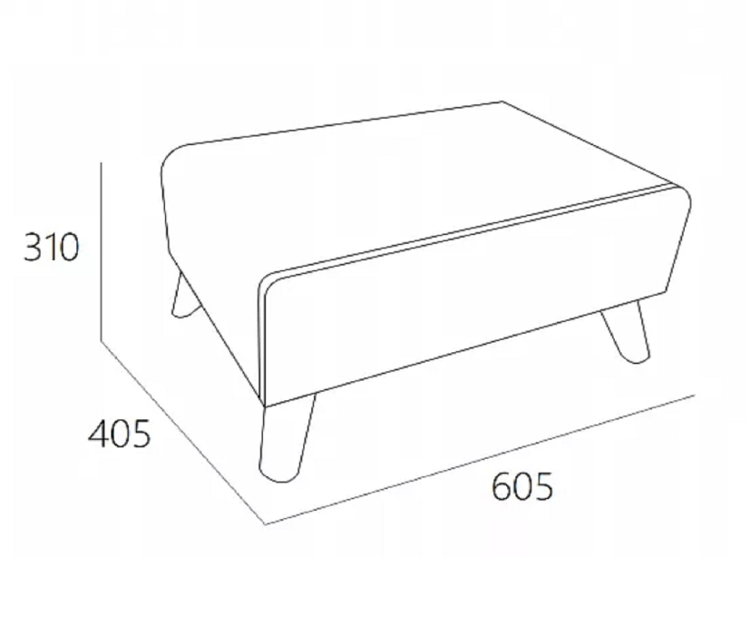 Банкетки, Банкетка Орландо Рогожка