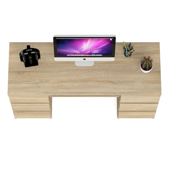 Детские столы, Компьютерный стол с двумя тумбами Мори МС-2