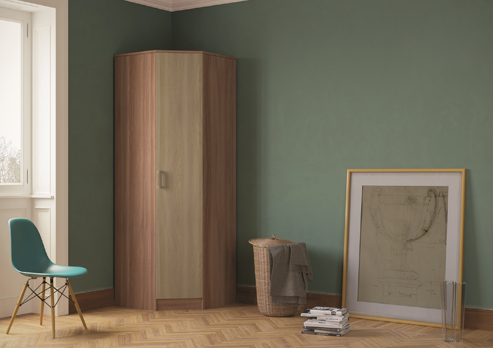 Для одежды, Шкаф УГЛОВОЙ Ясень Шимо