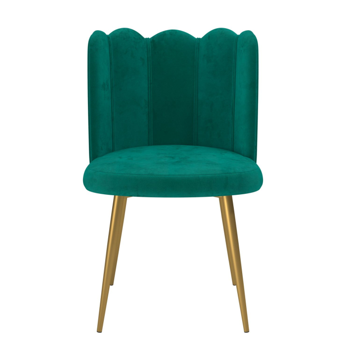 Стулья, Стул Юта (велюр тенерифе/металл золотой)