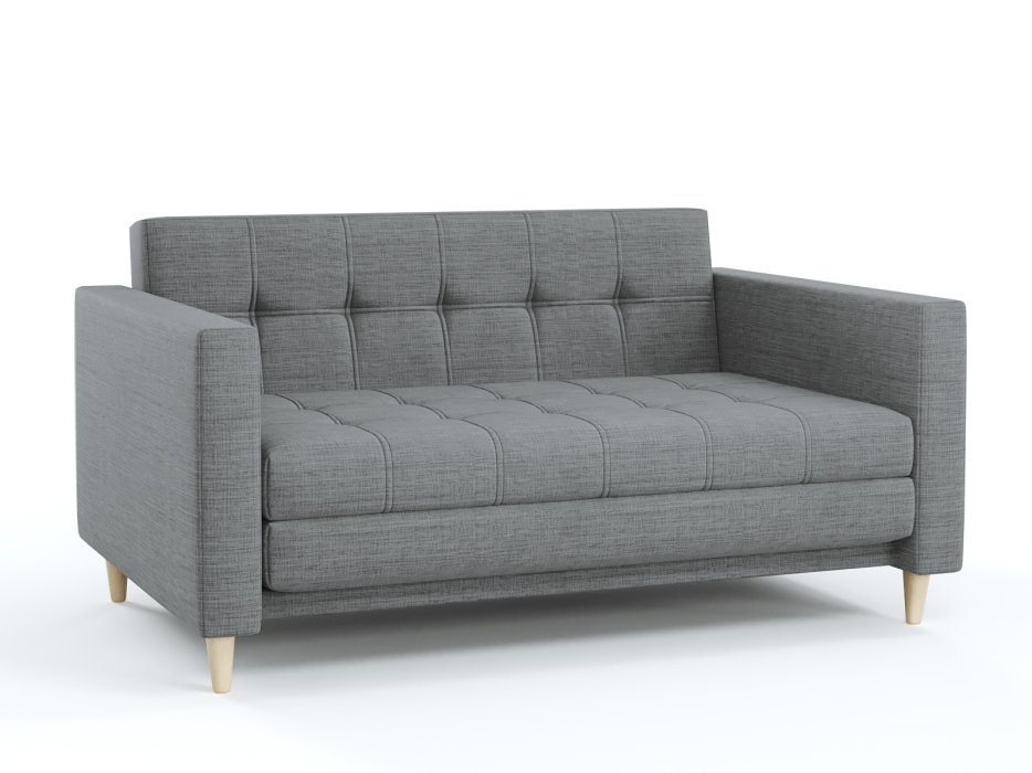 Диваны еврокнижки, Диван-кровать еврокнижка Квадро, рогожка