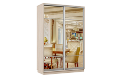 Шкафы-купе, Шкаф-купе Премьер Лайт 09 (11;11) двухдверный