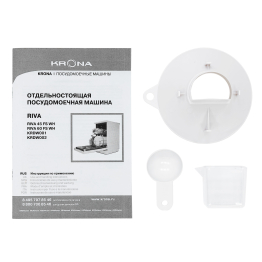 Отдельностоящая посудомоечная машина KRONA RIVA 45 FS BL