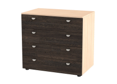 Комоды, Комод GК 900К Дуб молочный