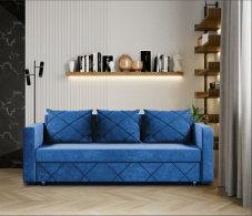 Диваны кровати со спальным местом, Диван-кровать  Стелла, велюр 140