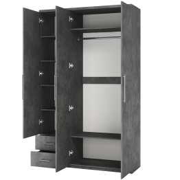 Шкаф трехдверный Мелодия МКЯ-32/1 165х60