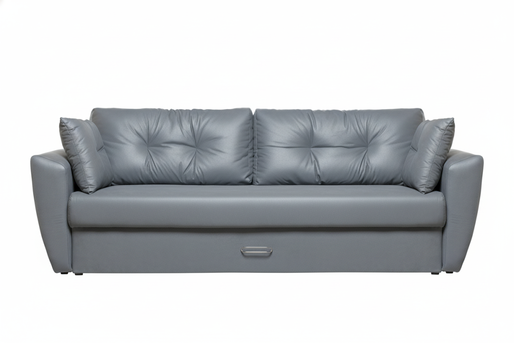 Диваны прямые, Диван-кровать еврокнижка Амстердам ,экокожа  , 160