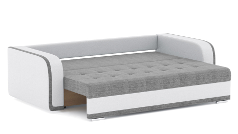 Диван-кровать Генри еврокнижка, рогожка+кож.зам