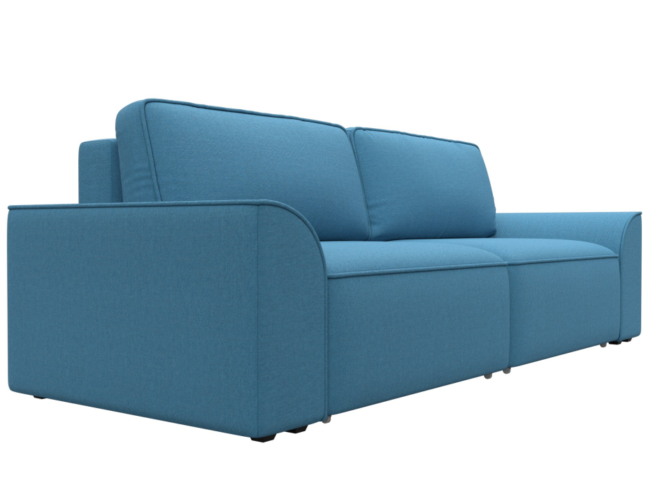 Диваны еврокнижки, Диван прямой Лига-048 НПБ, рогожка Амур