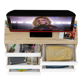 Комод восемь выдвижных ящиков Мори МК1200.8