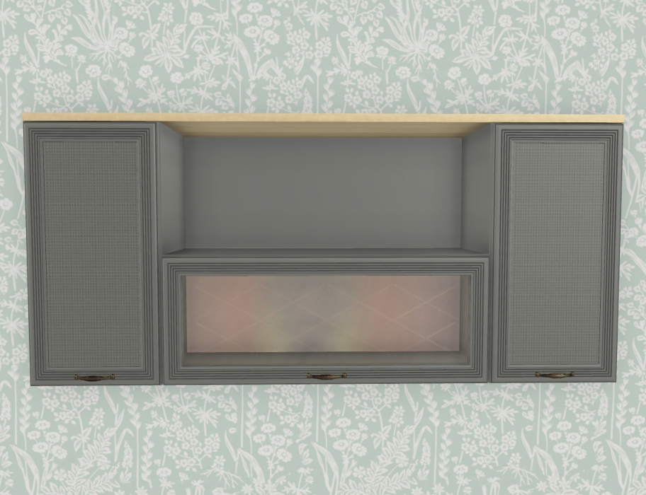 Настенные полки, Модульная система Карина Антресоль АН-1016