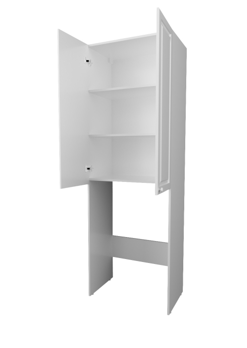 Пеналы, Шкаф 1Marka Wall Classic 67 2д. Белый глянец 