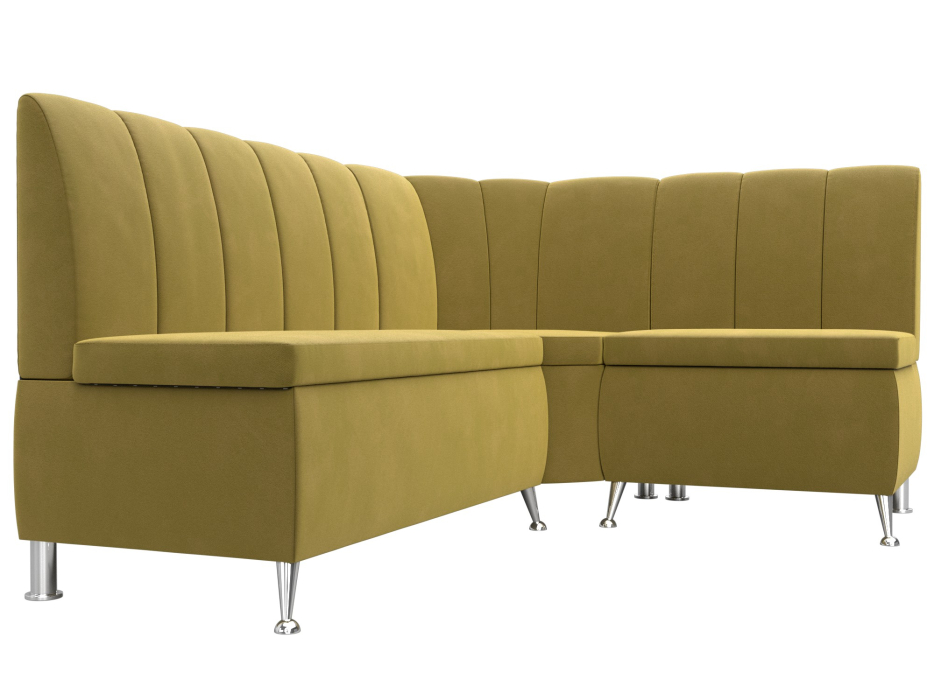 Диваны угловые кухонные, Диван кухонный угловой Кантри правый угол, микровельвет