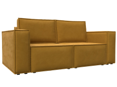 Диваны кровати со спальным местом, Диван прямой Куба мини, велюр BRUT