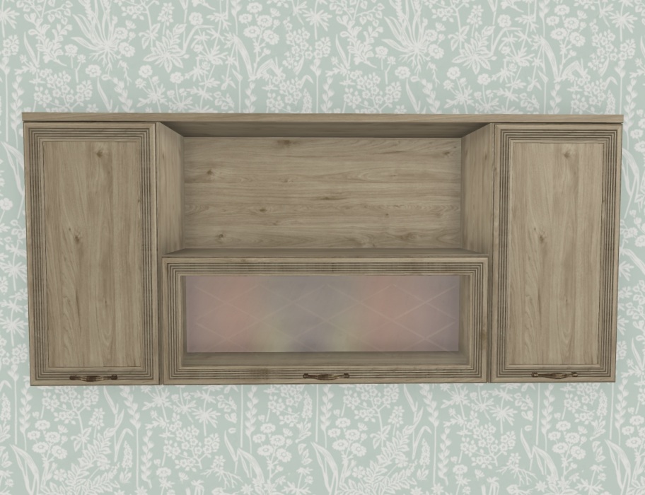 Настенные полки, Модульная система Карина Антресоль АН-1016