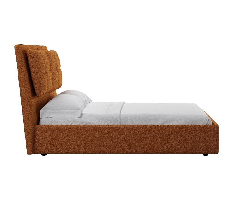 Кровати с мягким изголовьем, Кровать Ester 1400 Жаккард