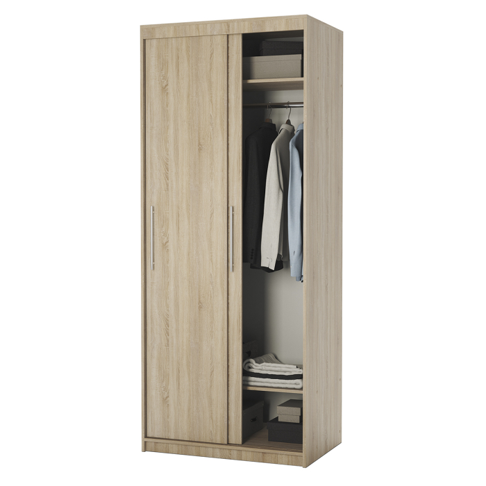 Шкафы-купе 2-х дверные, Шкаф-купе 2-х дверный Эконом 90х60х200