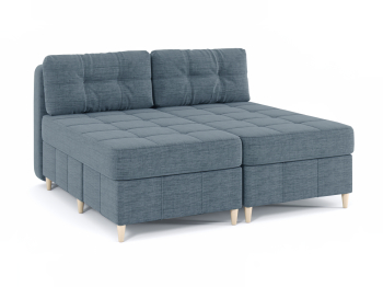 Диван-кровать угловой Оливер Люкс 2 еврокнижка-трансформер, рогожка