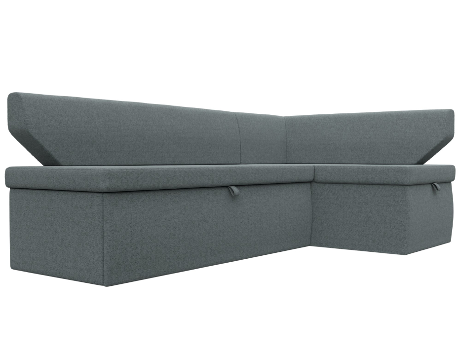 Кухонные уголки, Диван кухонный угловой Омура правый угол, рогожка Амур 