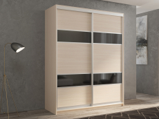 Шкафы-купе 2-х дверные, Шкаф-купе 2х дверный Кааппи 7 140х60