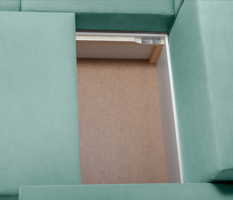 Диваны угловые в гостиную, Диван модульный со спальным местом Мэдисон П-образный