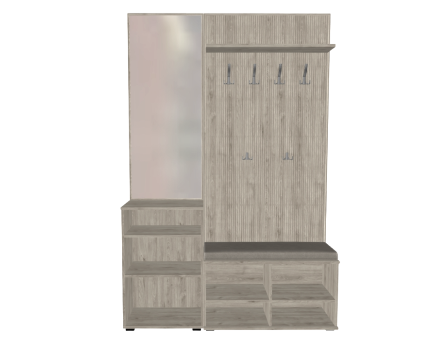 Прихожие, Модульная прихожая Стелла композиция 1