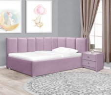 Мягкая кровать, Кровать с подъемным механизмом Лайф 900 с матрасом