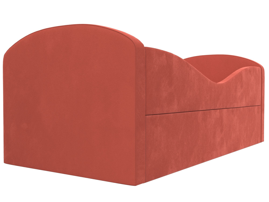 Кровати одноярусные, Детская кровать Сказка Люкс, микровельвет