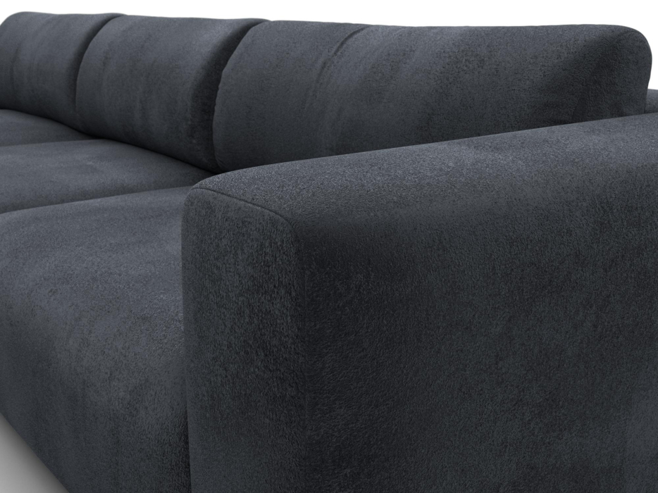 Диваны угловые в гостиную, Диван угловой Лига-066 НПБ Лонг угол левый, велюр TOWER