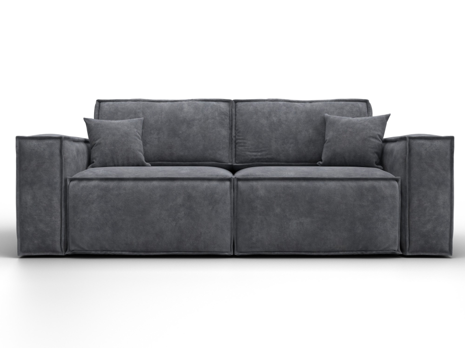 Диваны с ящиком для белья, Диван прямой Лига-081 НПБ, велюр BRUT