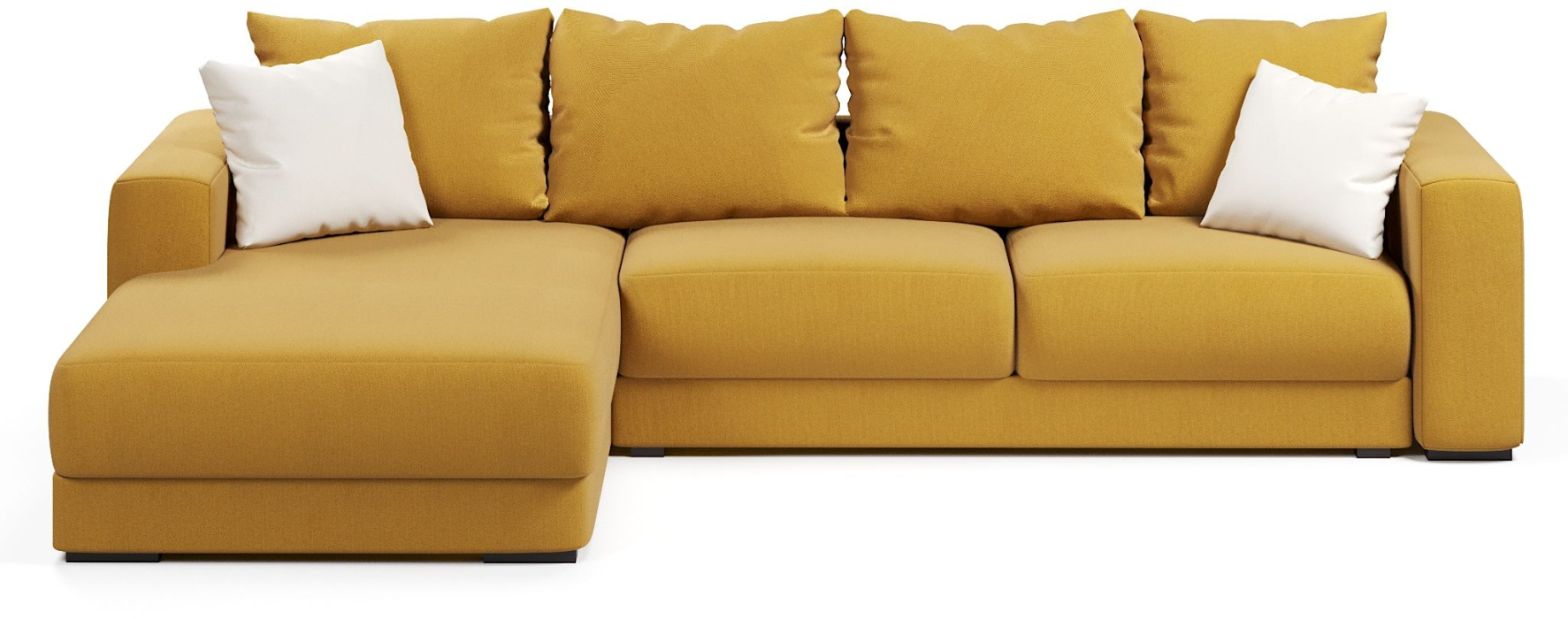 Диваны угловые в гостиную, Диван-кровать угловой еврокнижка Ланкастер,велюр