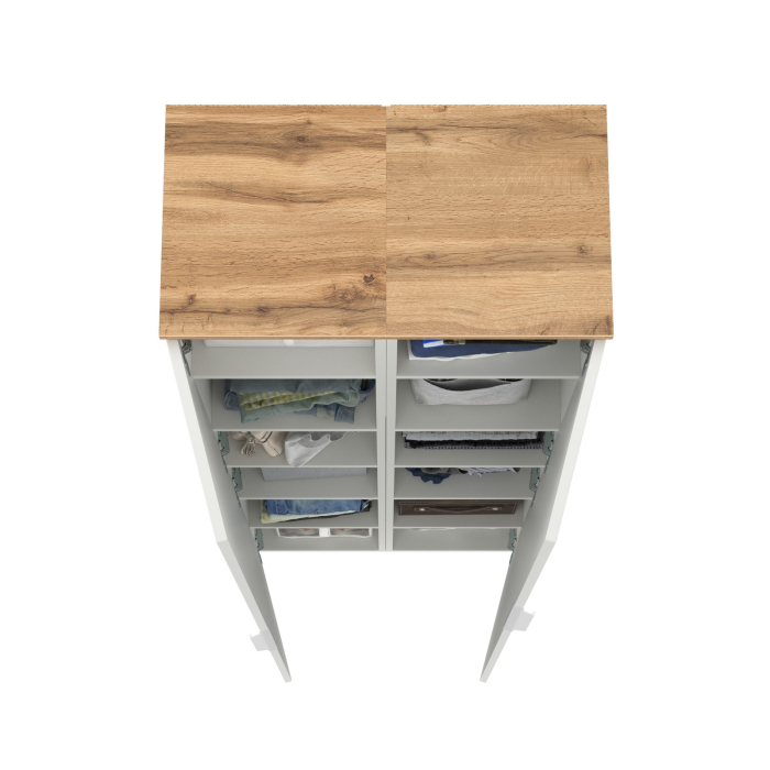 Шкафы распашные, Два шкаф-пенала Октава.