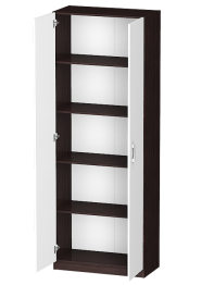 Распашной шкаф Лайф с полками 80*40*215 Венге