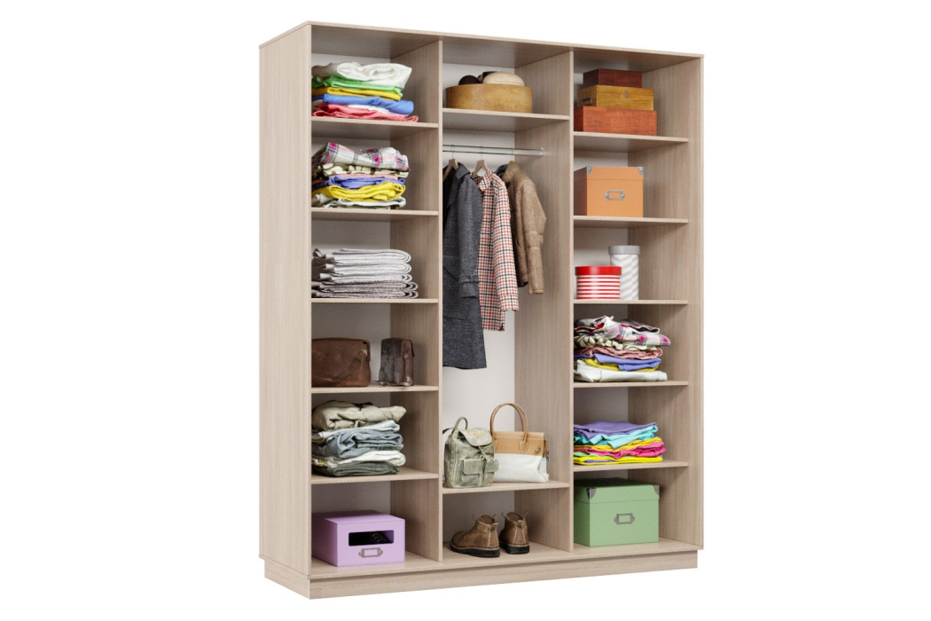 Шкафы-купе, Шкаф-купе Премьер 32 (14;14;14) трёхдверный