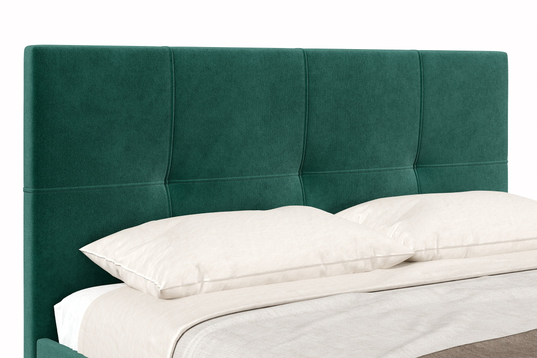 Мягкая кровать, Кровать Марсель 1800 с подъёмным механизмом, велюр