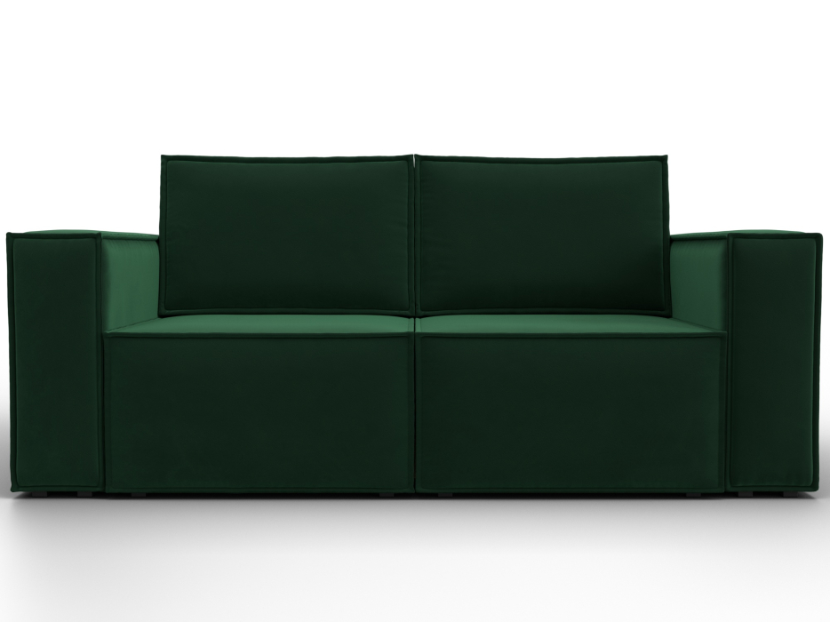 Диваны кровати со спальным местом, Диван прямой Куба мини, велюр