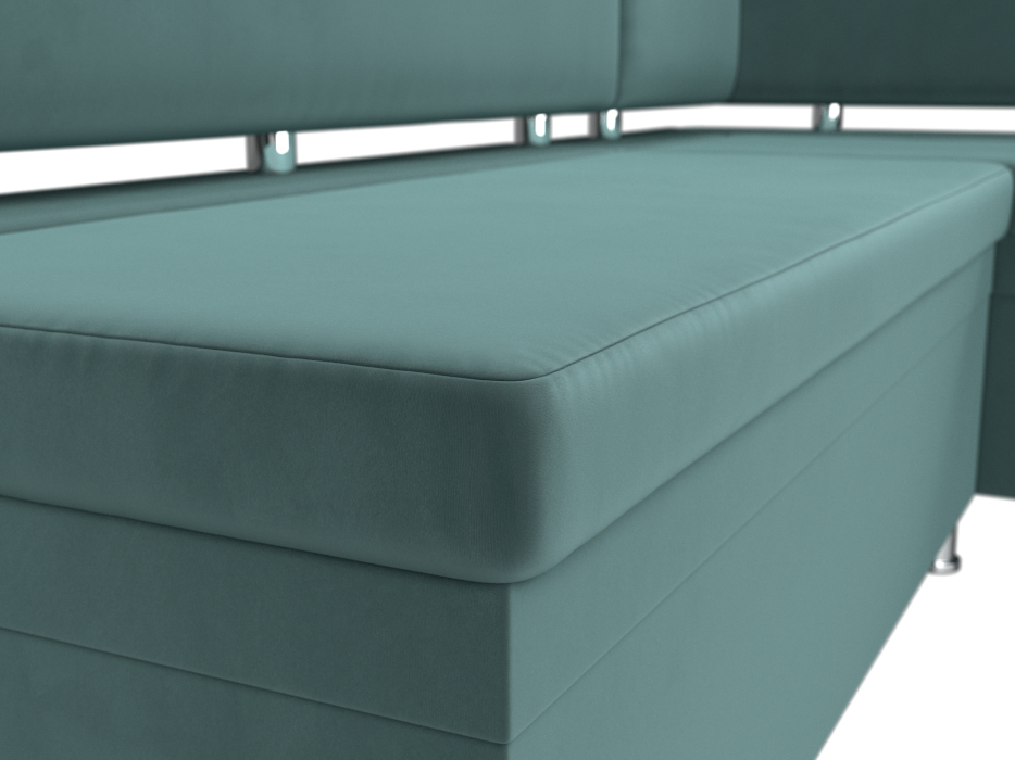 Кухонные уголки, Кухонный уголок Стайл правый угол, велюр