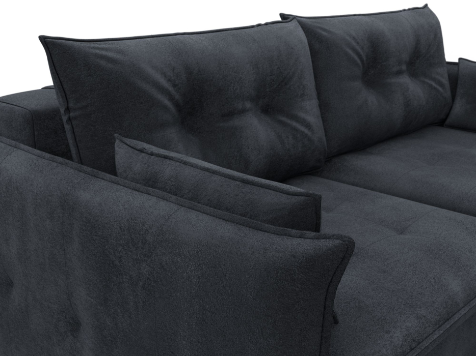 Диваны еврокнижки, Диван прямой Лига-100 НПБ, велюр TOWER