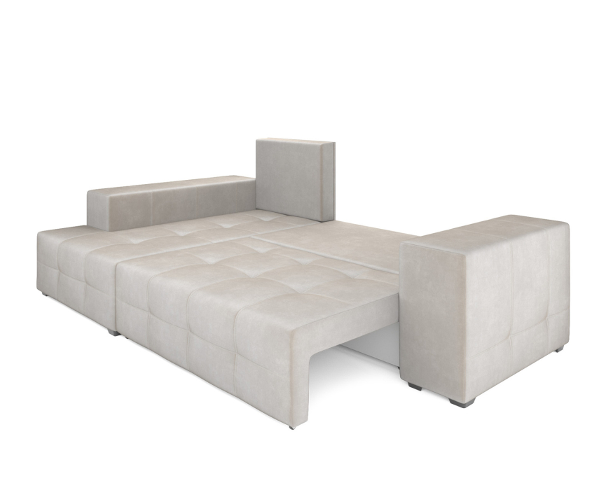 Диваны угловые в гостиную, Диван угловой Монреаль Левый угол (Бархат)