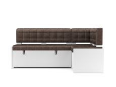 Кухонные уголки, Диван угловой кухонный Ганновер (Бархат) 176х82х104 см