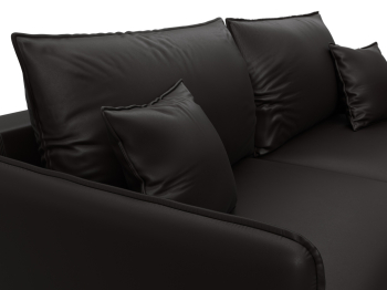 Диван прямой Лига-064 НПБ, экокожа GRIFON