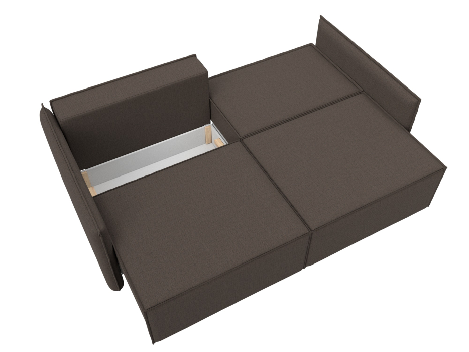 Диваны еврокнижки, Диван прямой Либерти, рогожка Амур