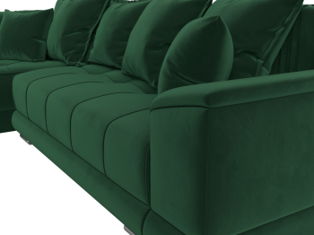 Угловой диван НордСтар левый угол, велюр