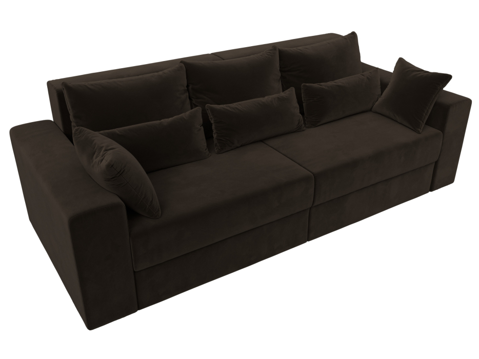 Диваны выкатные, Диван прямой Майами, микровельвет