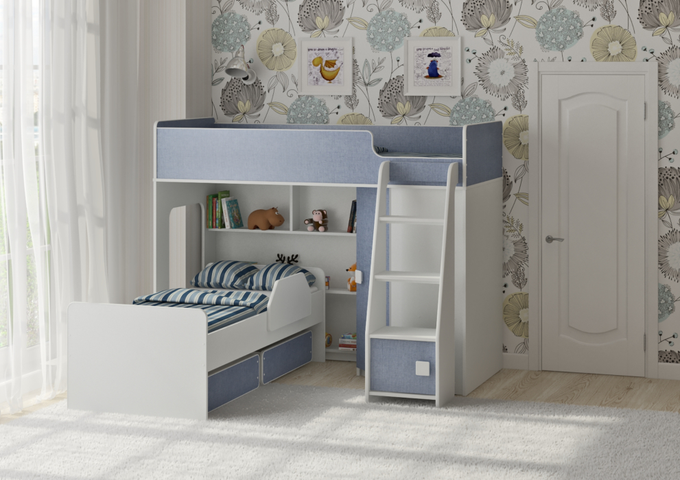 Для подростков, Двухъярусная кровать Легенда 42.2.2