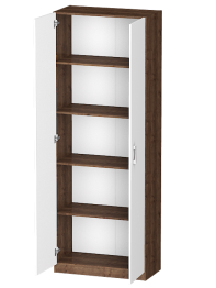 Распашной шкаф Лайф с полками 80*40*215 Дуб экспресив