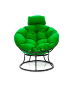 Кресла, Кресло ПАПАСАН мини без ротанга чёрное