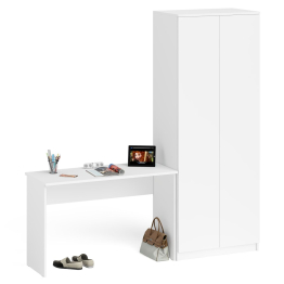 Письменный стол на 1200 и двудверный шкаф на 800 Мори