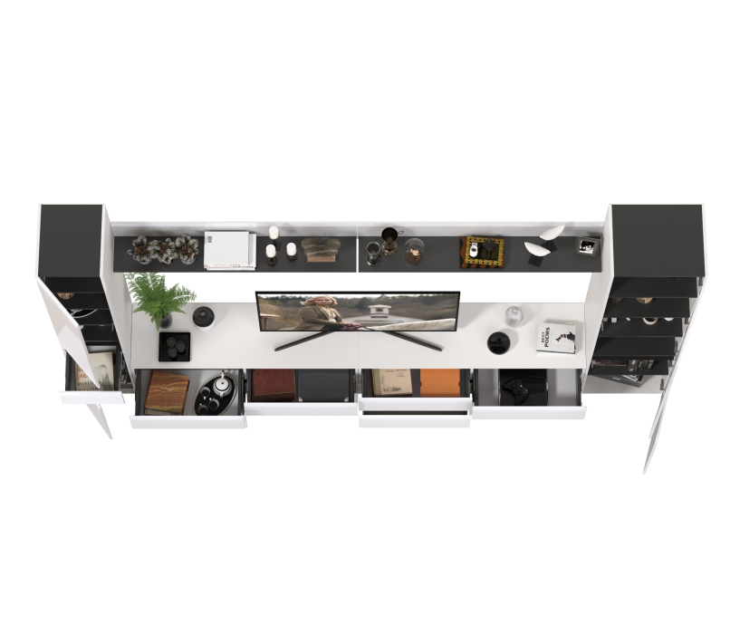 Стенки для гостиной, Гостиная Сидней комплектация № 107