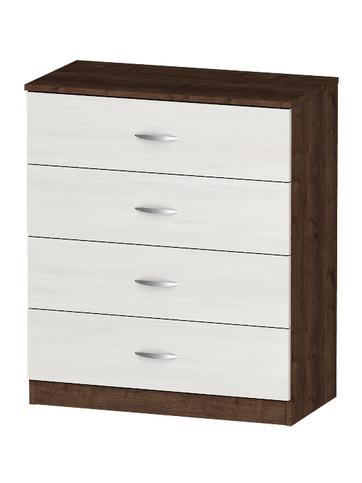 Комоды, Комод Лайф с ящиками 80*40*90 Дуб экспрессив